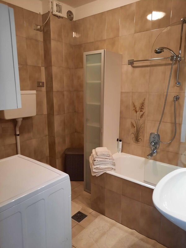 Bagno con vasca